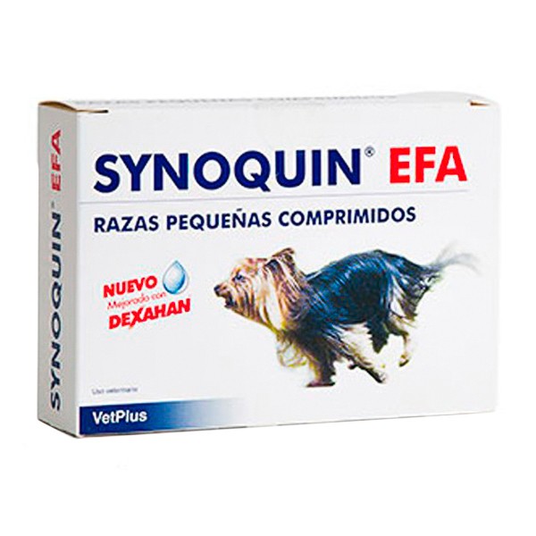 Vetplus synoquin efa razas peq 90 comprimidos